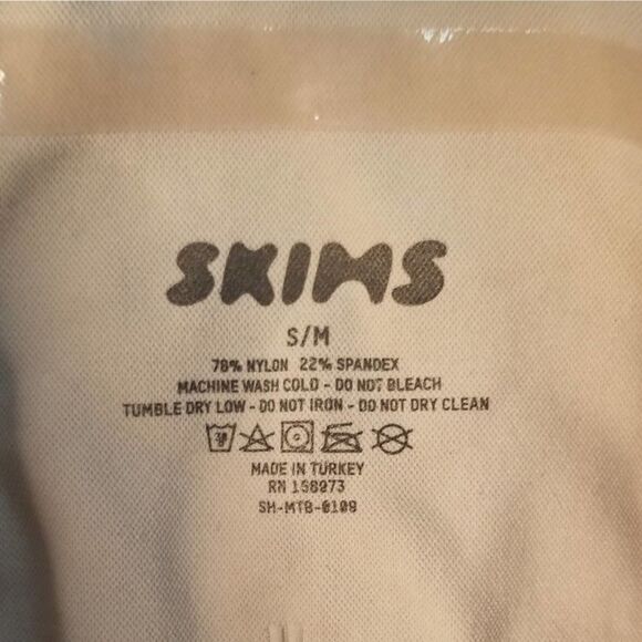 SKIMS Core Control Mid Waist Shaping Brief ShapeWear In Clay Nude - Picture 4 of 4